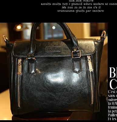 มาใหม่ พร้อมส่ง กระเป๋าแฟชั่น Maomao รุ่น M60-001bl ดีไซน์เก๋เท่ห์ค่ะ หนังสวยค่